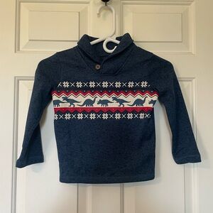 Jumping Beans Navy Blue Dinosaur Sweater